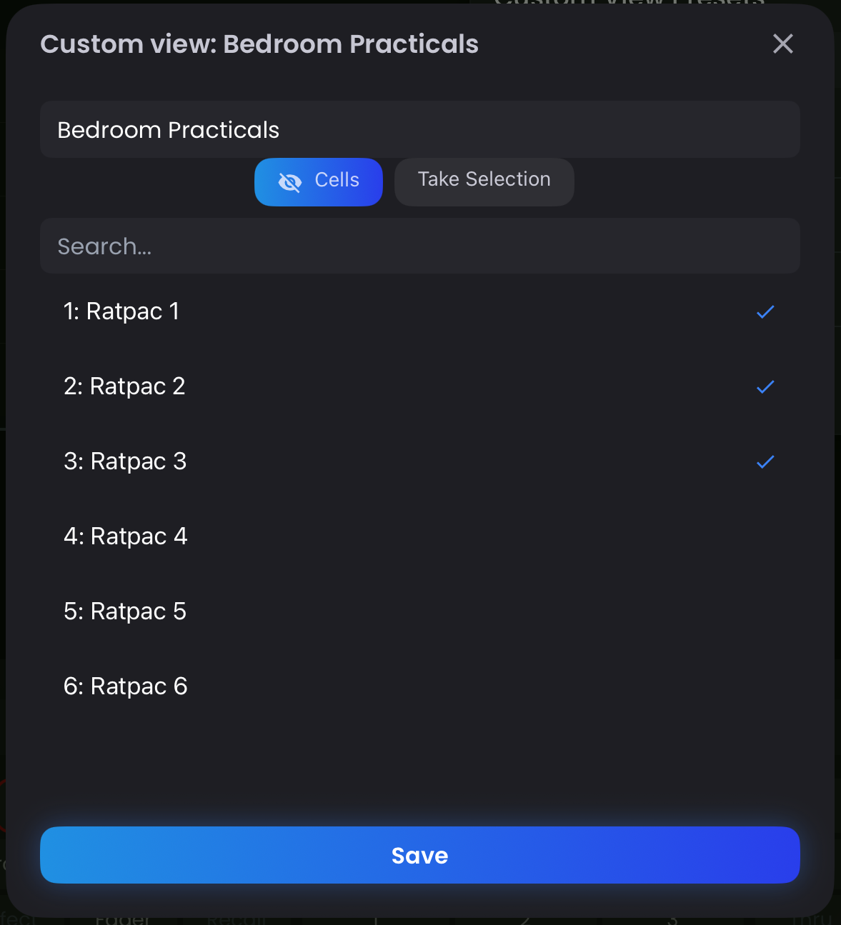 Create Custom View